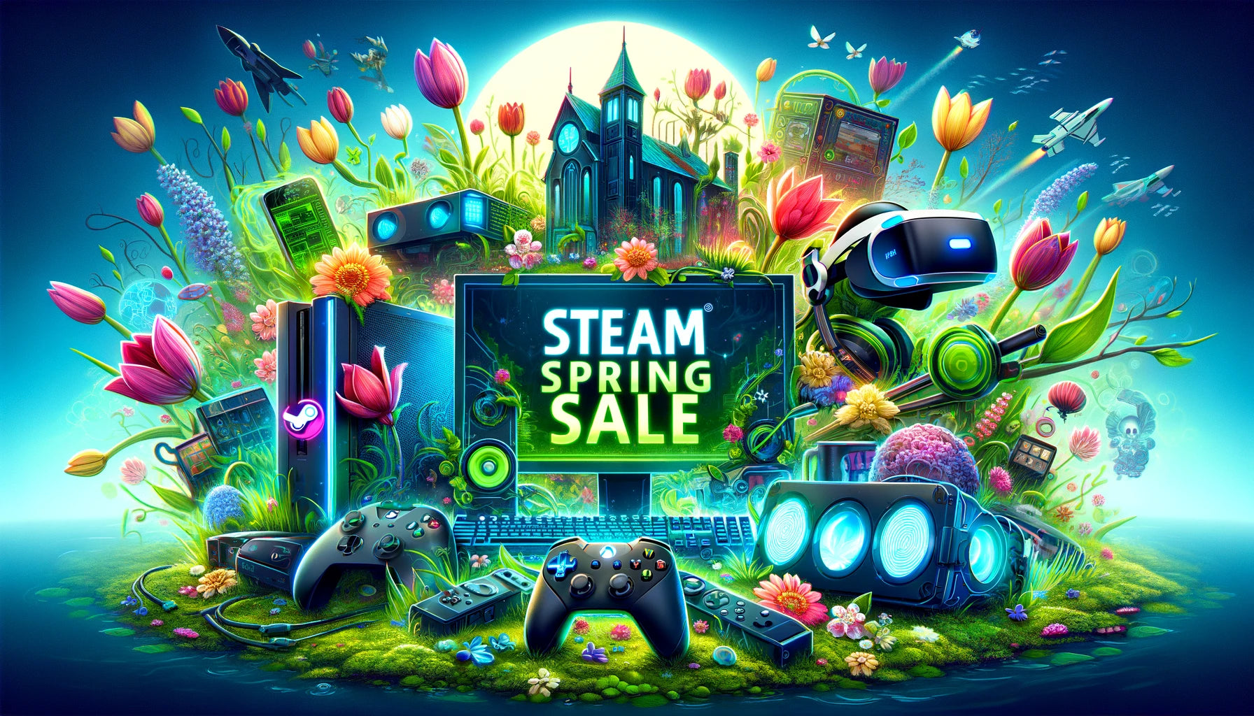 Gaming Udstyr: Tips til Steam Spring Sale 2024