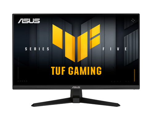ASUS TUF Gaming VG259QMR5A skærmkabinet set fra siden