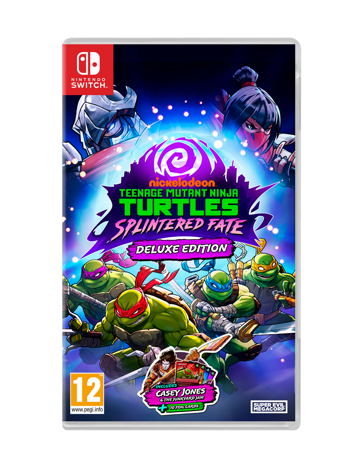 Teenage Mutant Ninja Turtles: Splintered Fate (Deluxe Edition ) – Nintendo Switch – spilomslag