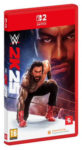 WWE 2K25 Nintendo Switch 2 Code in a Box – Switch 2-æske med downloadkode