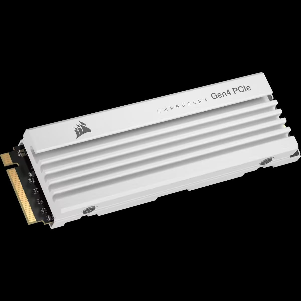 CORSAIR MP600 PRO LPX PCIe Gen4 x4 NVMe M.2 SSD - 1TB - White Corsair