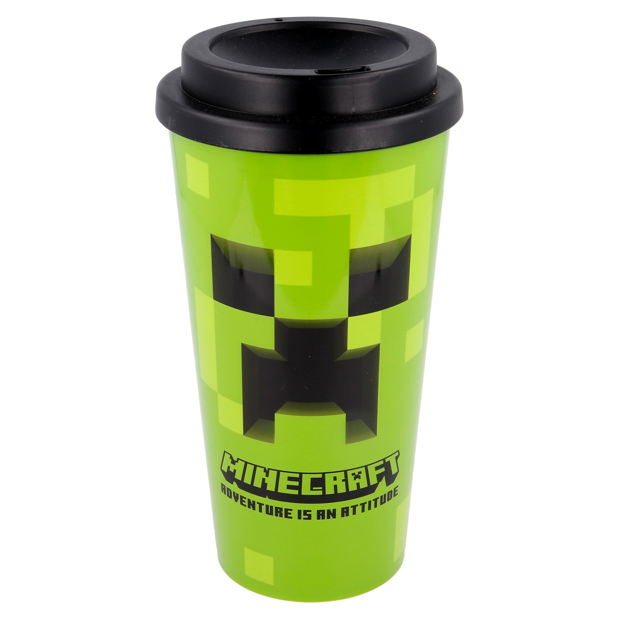 Minecraft Creeper Plastik Kaffekop - 520 ML