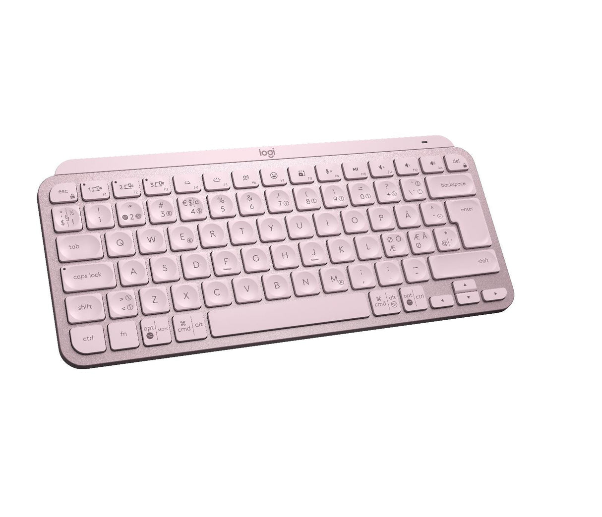 Logitech - MX Keys Mini Minimalist Wireless Illuminated Keyboard - Nordic Layout Logitech