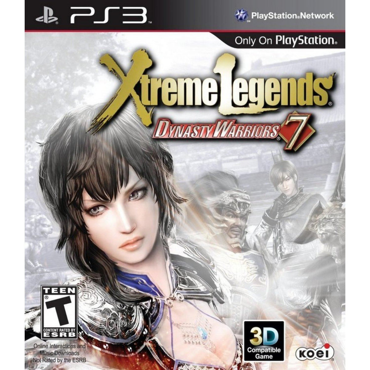 Dynasty Warriors 7: Xtreme Legends (Import) – PlayStation 3 – spilomslag