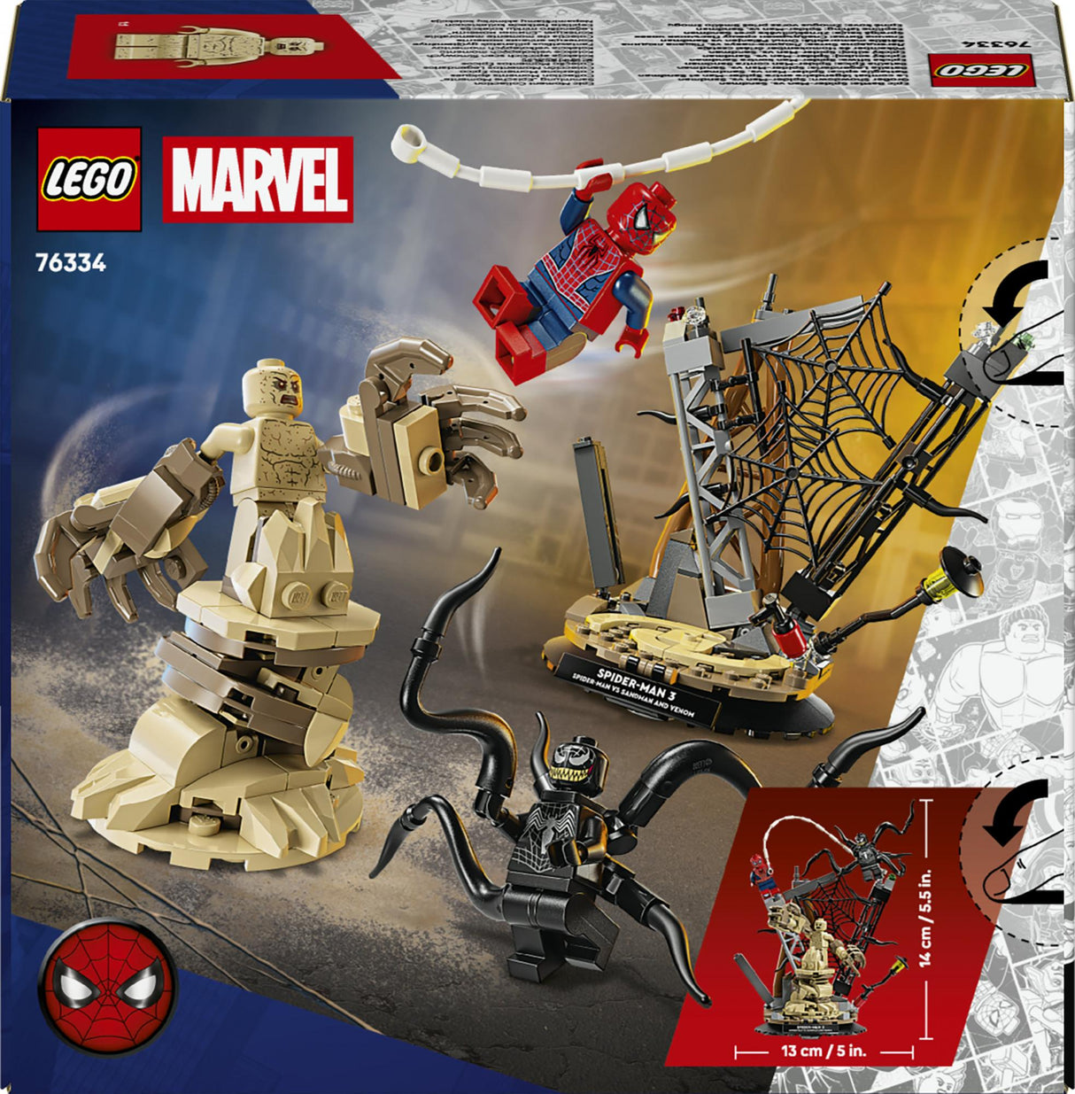 LEGO - Super Heroes - Epic Battle: Spider-Man vs. Sandman (76334) LEGO