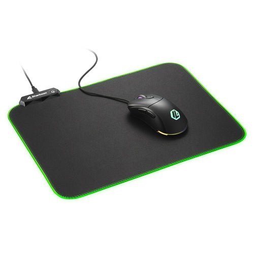 Sharkoon 1337 RGB V2 Gaming Mat 360, gaming mouse pad (black) Sharkoon