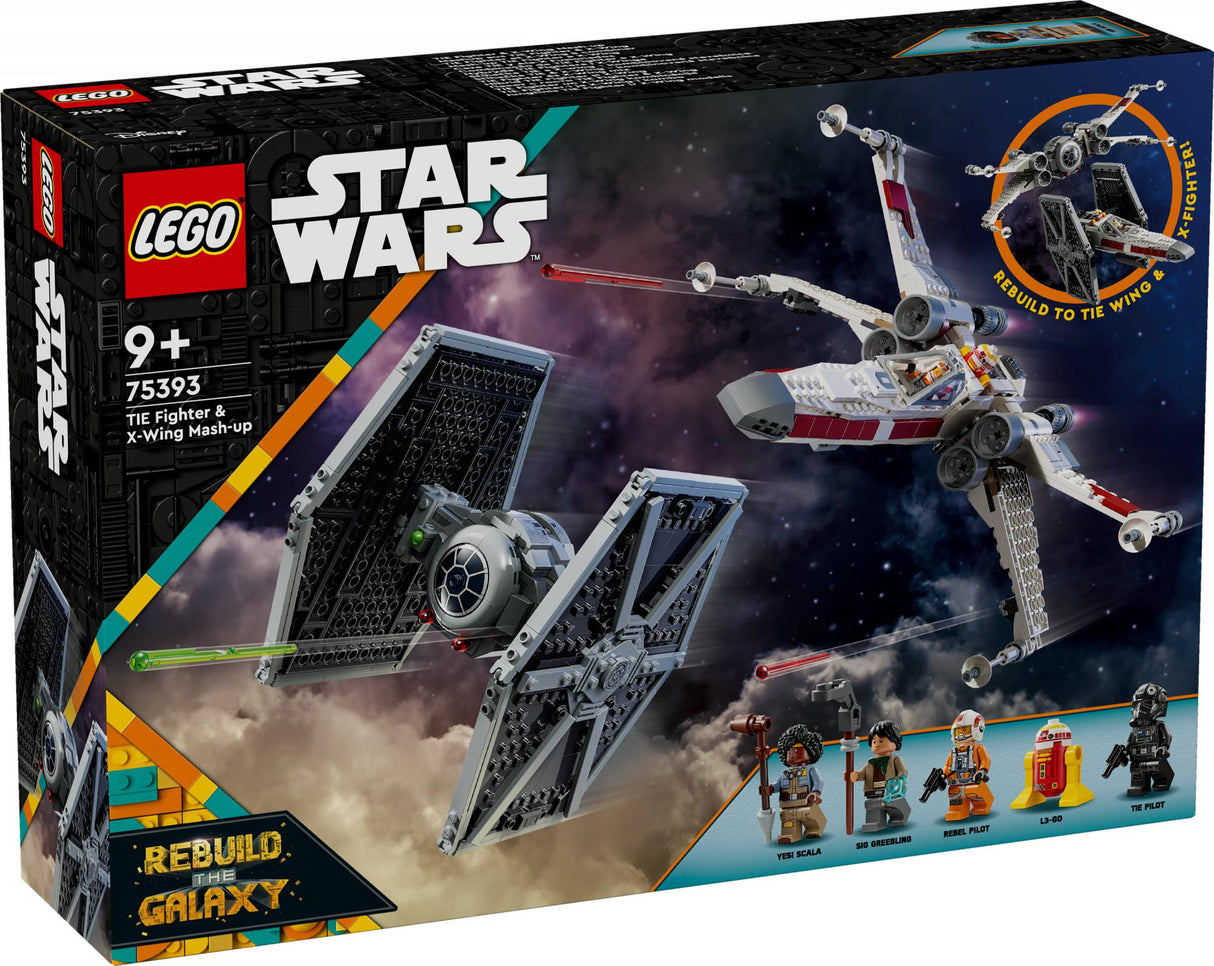 LEGO 75393 Star Wars Mashup of TIE Fighter & X-Wing LEGO