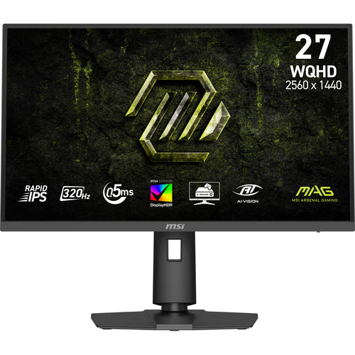 MSI MAG 274QPF X32 – 27″ gamingskærm, 2560 × 1440, 320 Hz – skærmens egenskaber