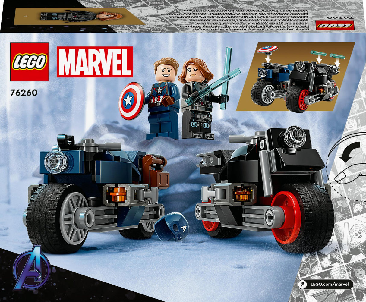 LEGO Super Heroes - Black Widow & Captain America Motorcycles (76260) LEGO