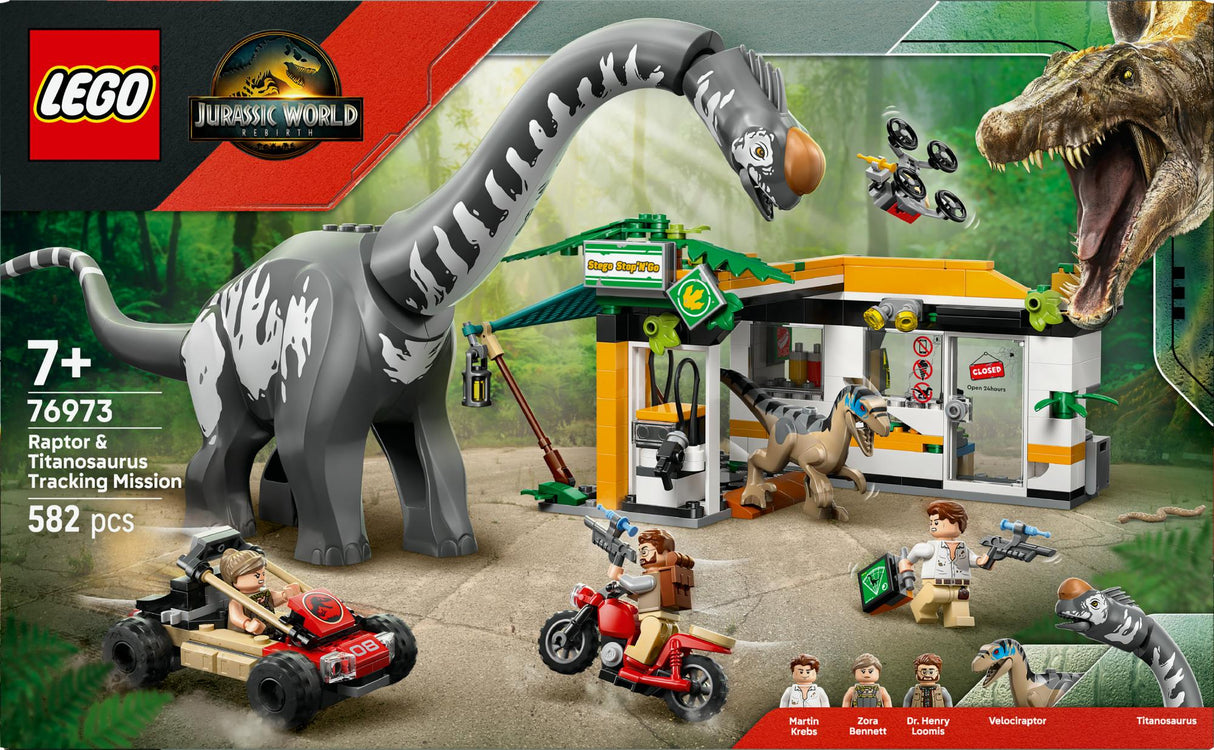 Lego - Raptor & Titanosaurus Tracking Mission (6526384) LEGO