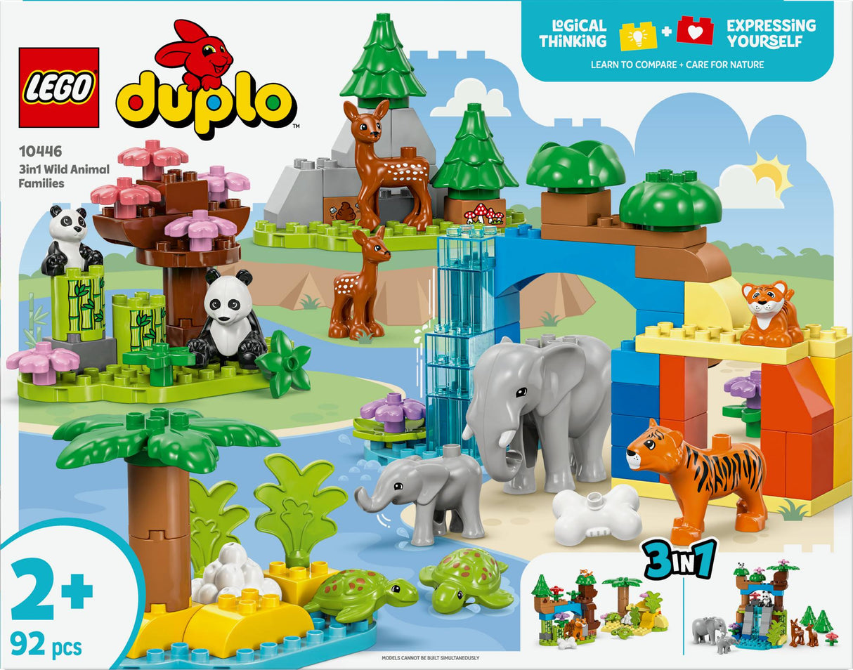 LEGO - DUPLO Town - 3-in-1 Wild Animal Families (10446) LEGO