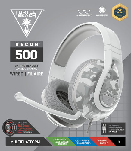Turtle Beach Recon 500 – Kablet gaming-headset – Emballagens front