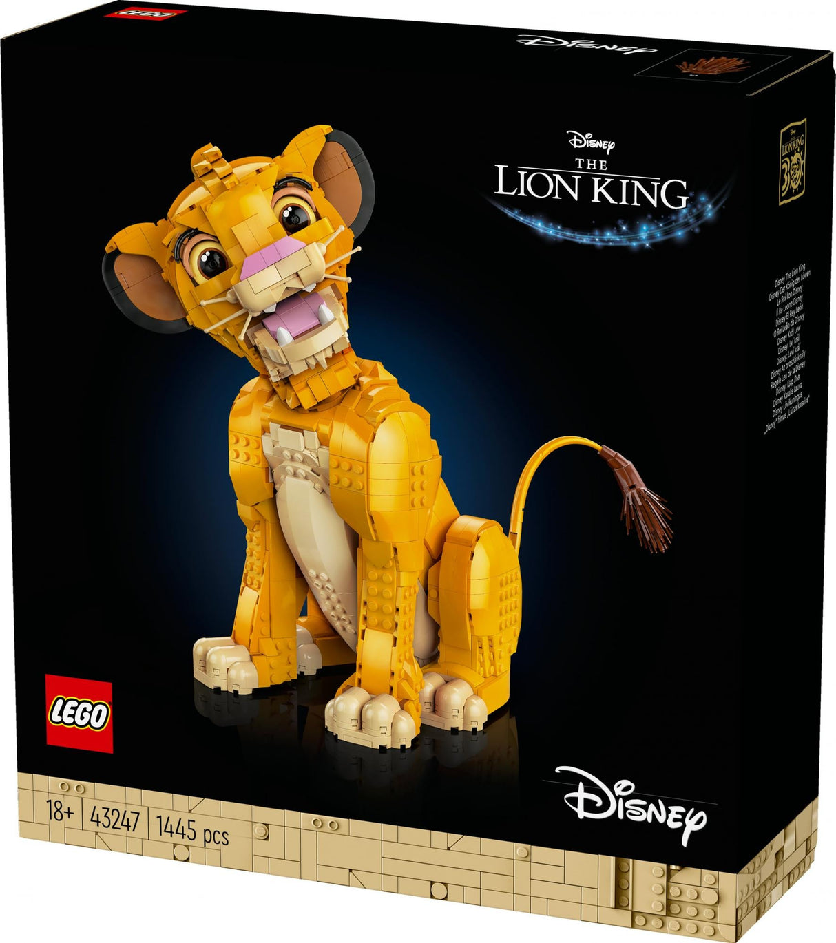 LEGO 43247 Disney Simba, The Young Lion King LEGO