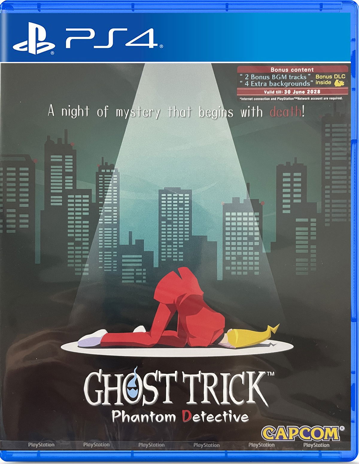 Ghost Trick: Phantom Detective (Import) – PlayStation 4 – spilomslag