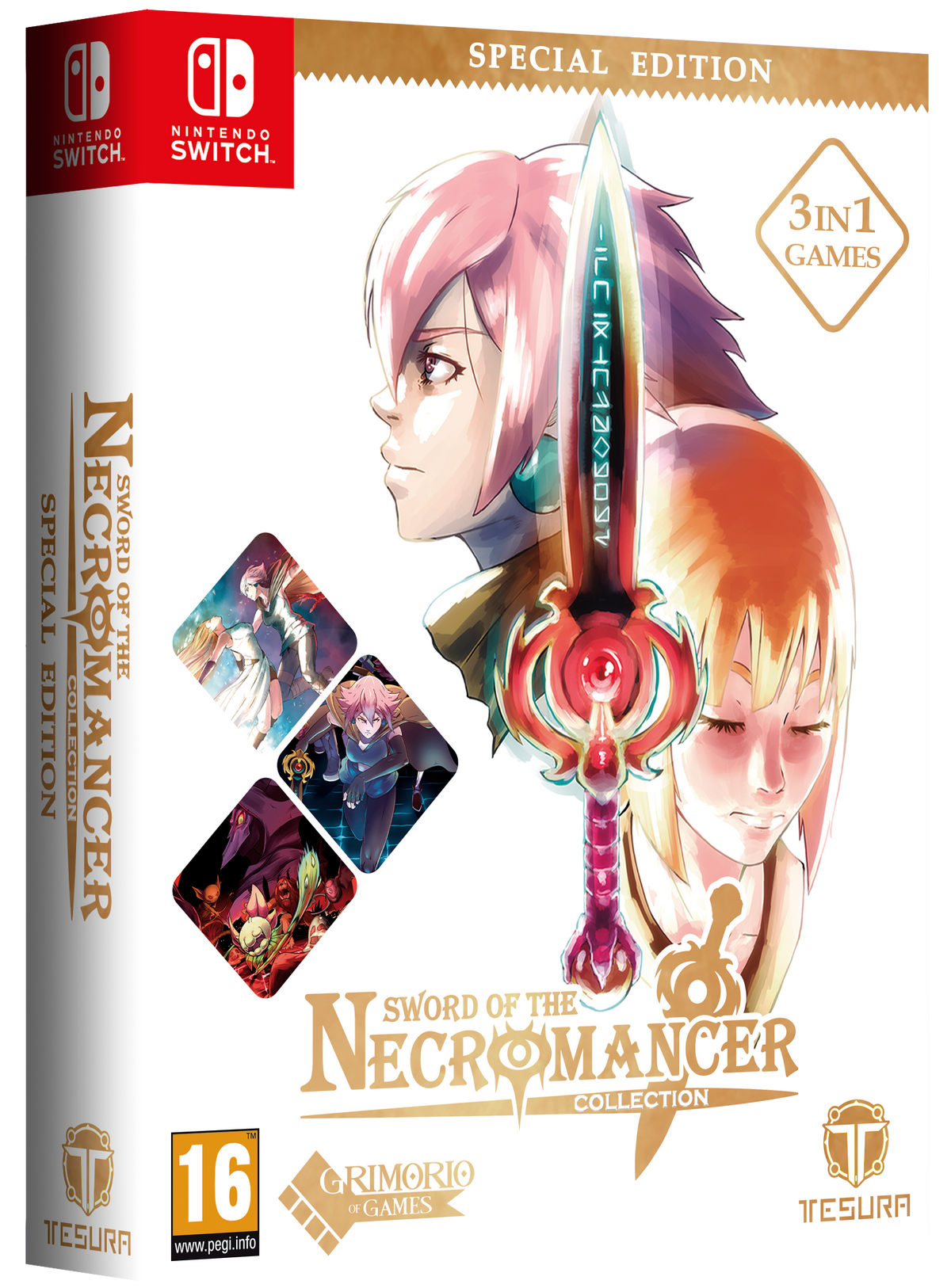Sword of the Necromancer Collection – Special Edition – Nintendo Switch – spillets udgave