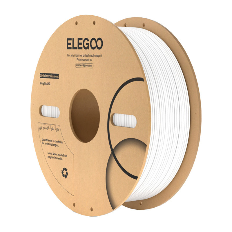 Elegoo ABS filament – hvid, 1 kg