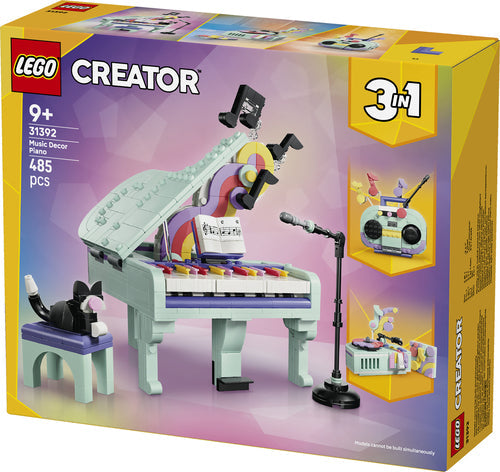 LEGO Creator Musikpynt: Klaver med Kat Lego