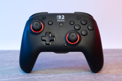 Turtle Beach Rematch Wireless – Switch-controller – Sort – controller på blå baggrund