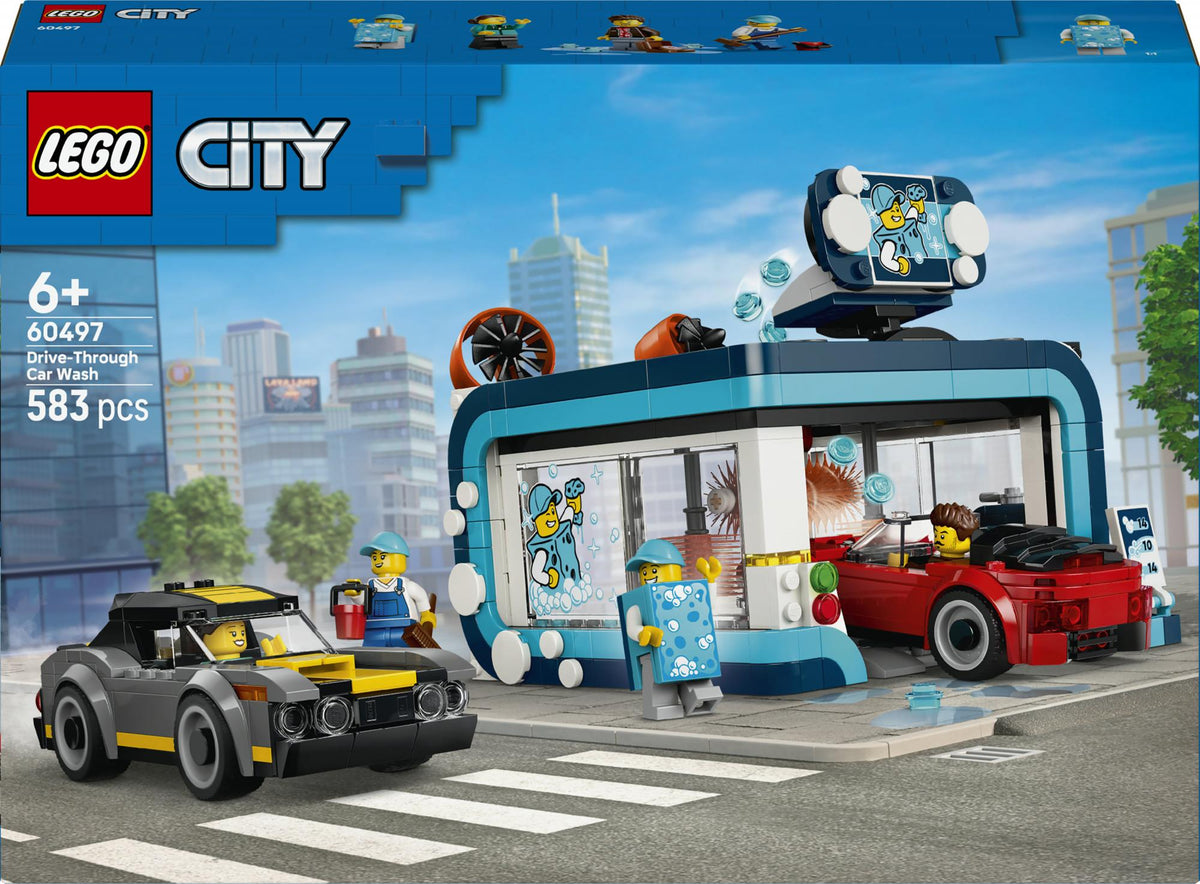 LEGO - LEGO City - Drive-Through Car Wash (60497) LEGO