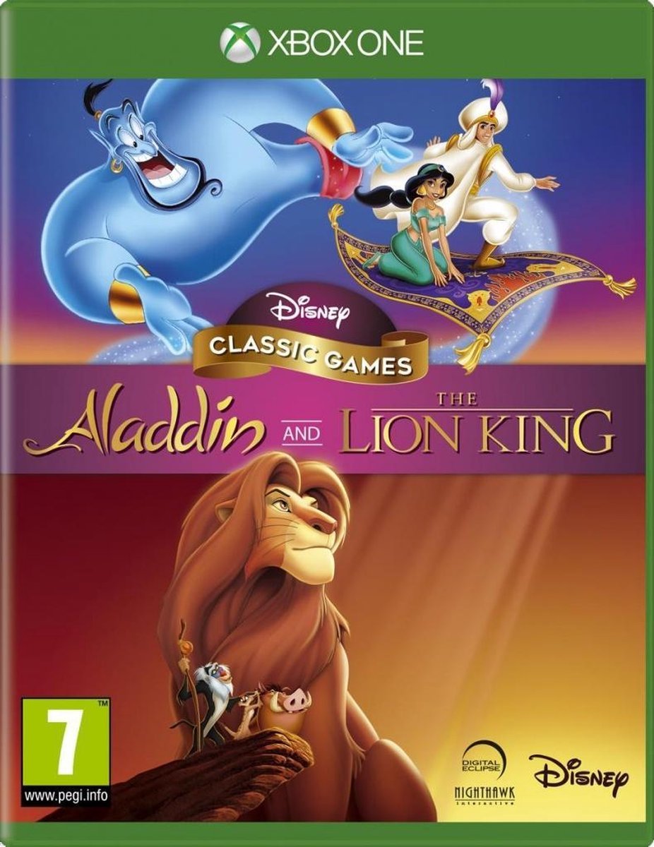 Disney Classic Games: Aladdin and The Lion King – Xbox One – forside