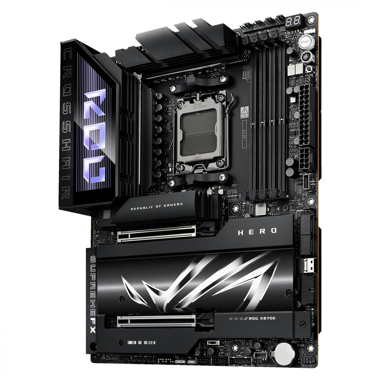 ASUS ROG CROSSHAIR X870E HERO (ATX, X870E, AM5, DDR5) ASUS