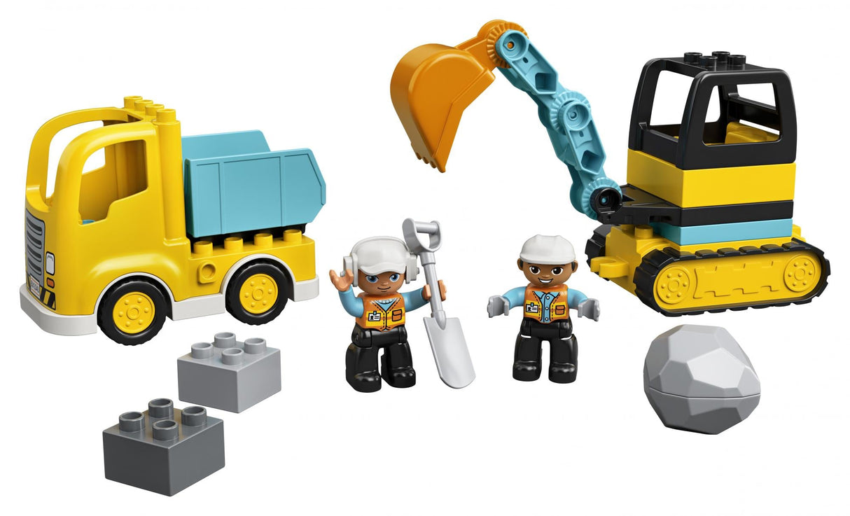 LEGO DUPLO excavators and trucks - 10931 LEGO