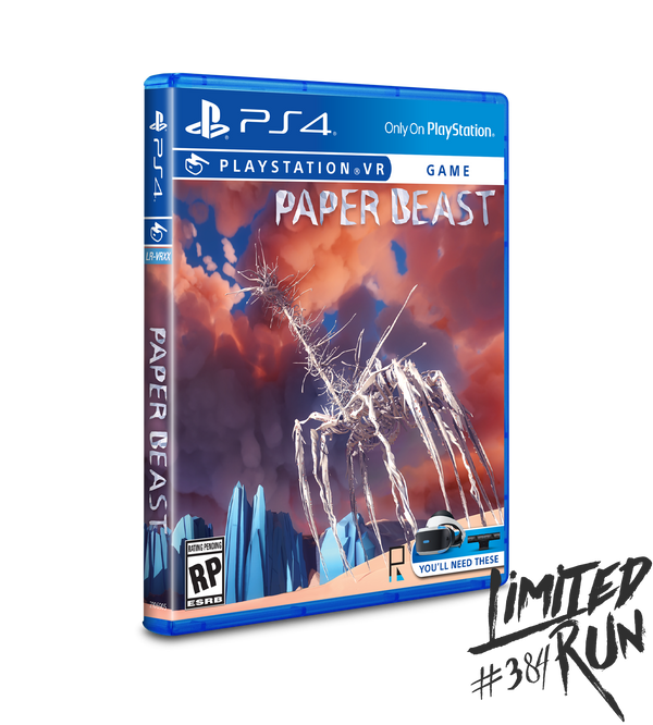 Paper Beast (Limited Run #384) (Import) – PlayStation 4 – spilomslag