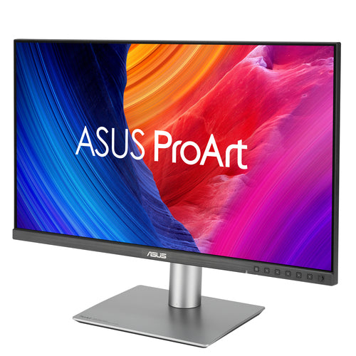 ASUS ProArt PA27JCV set skråt fra højre