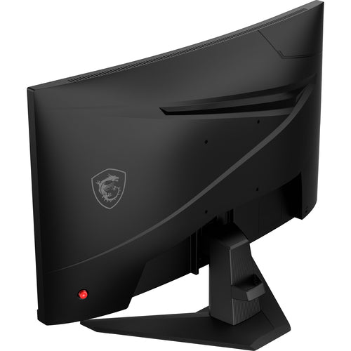 MSI MAG 244C – 23,6″ gamingskærm, 1920 × 1080, 180 Hz – bagside set skråt