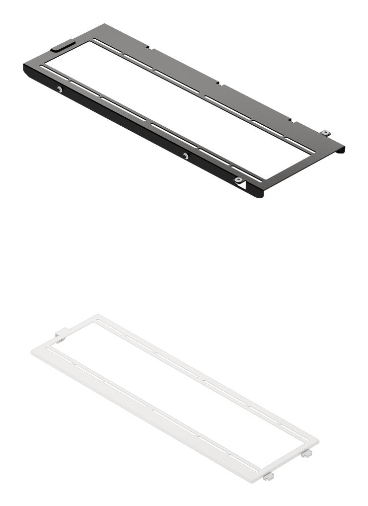 HAVN HS 420 Fan Brackets for 360mm Radiator - Black HAVN