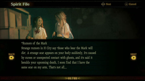 Death Mark (Import) – PlayStation 4 – skærmbillede fra spillet