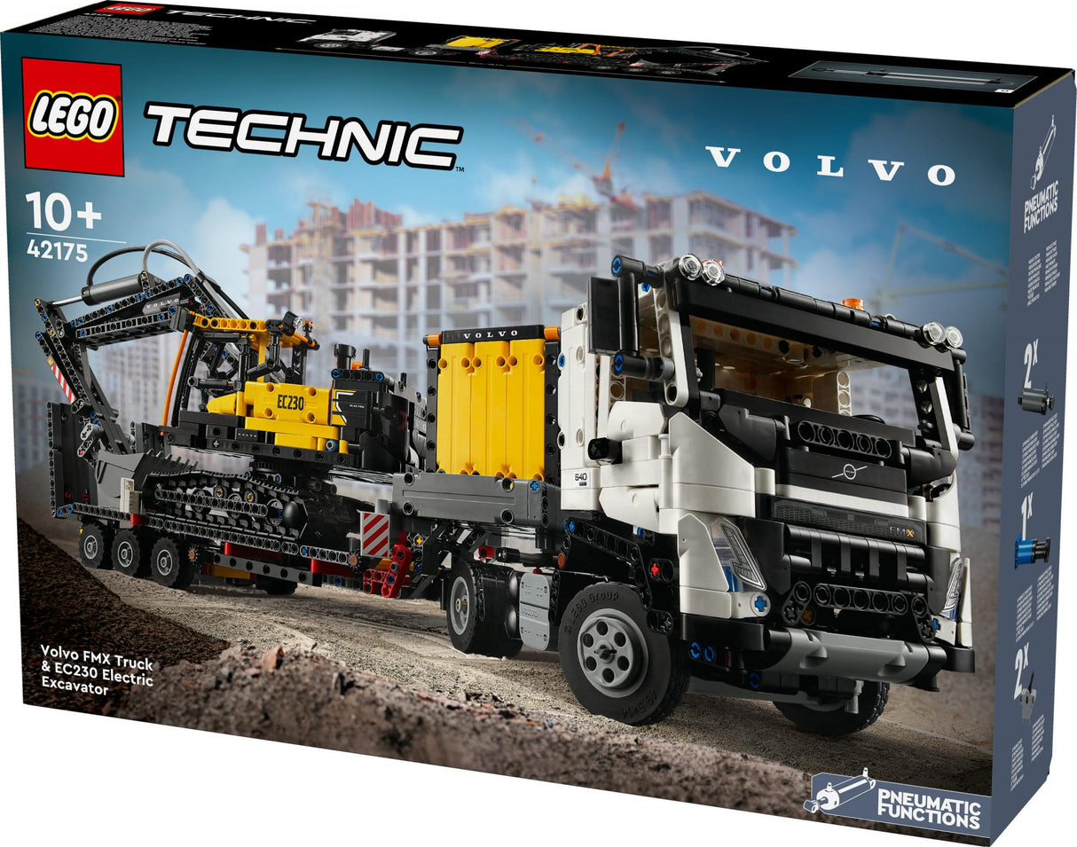 LEGO 42175 Technic Volvo FMX truck with EC230 Electric crawler excavator LEGO