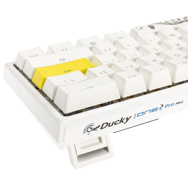 Ducky One 2 Pro - Classic Pure White Nordic - Mini 60% - Gateron Yellow