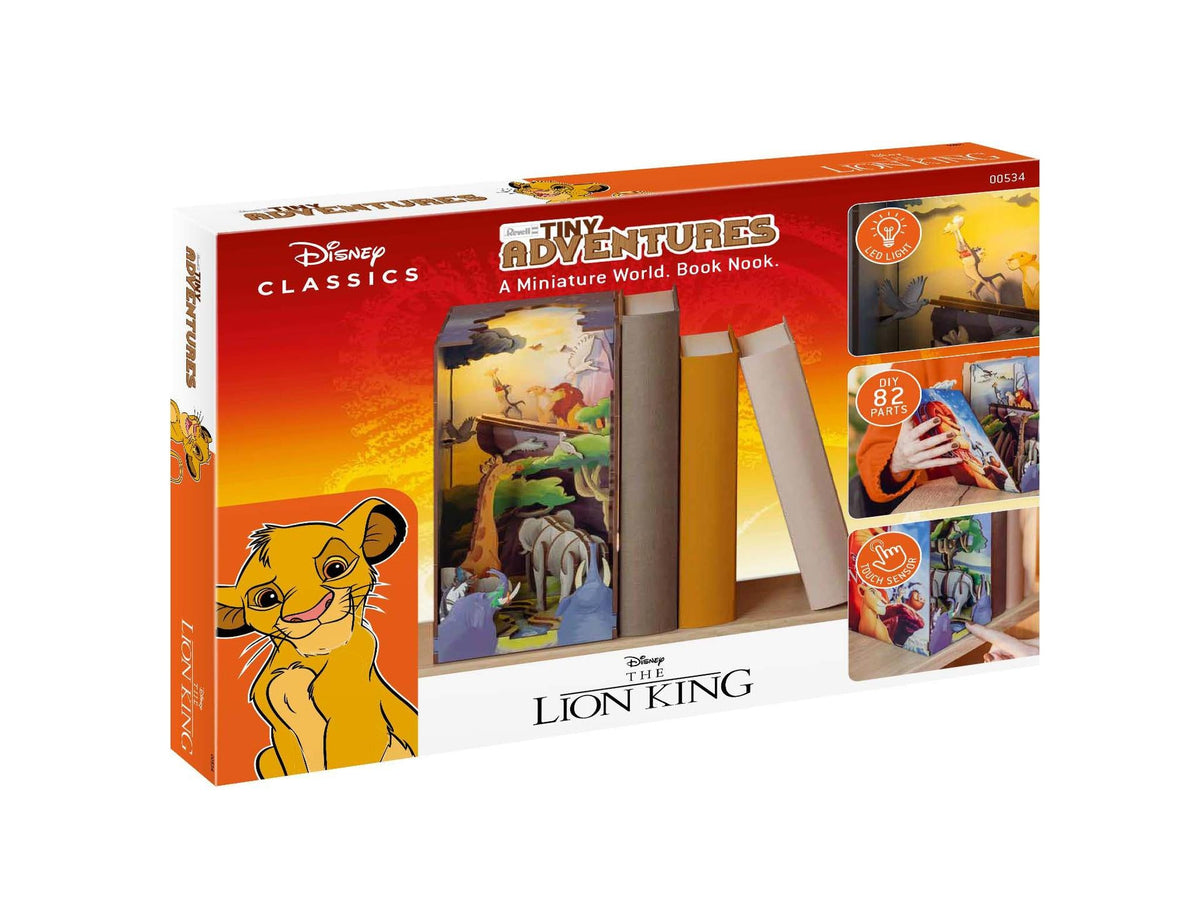 Revell Tiny Adventures Disney Løvernes Konge – Book Nook – produktbillede 4