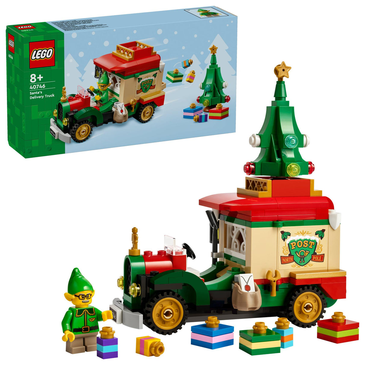LEGO - LEGO Iconic - Santa's Delivery Truck (40746) LEGO