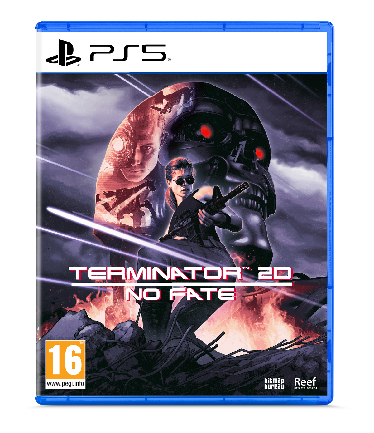 Terminator 2D: NO FATE – PlayStation 5 – spilomslag
