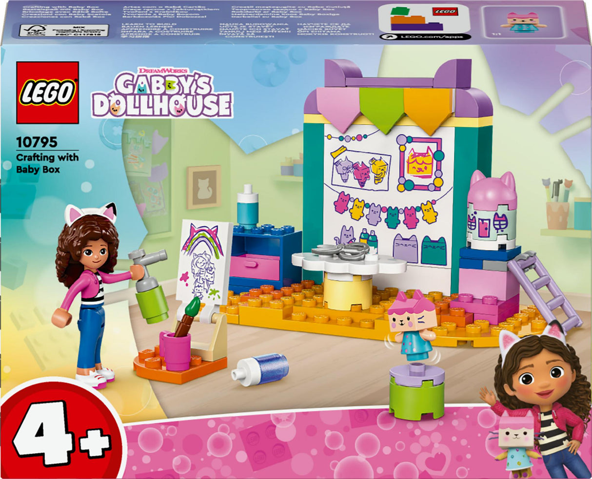 LEGO 10795 Gabby's Dollhouse Crafting Fun with Baby Box LEGO