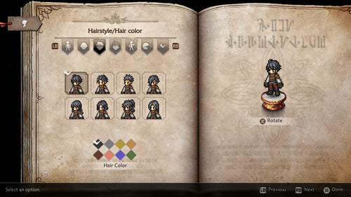 Octopath Traveler Zero (0) – PlayStation 5 – skærmbillede fra spillet