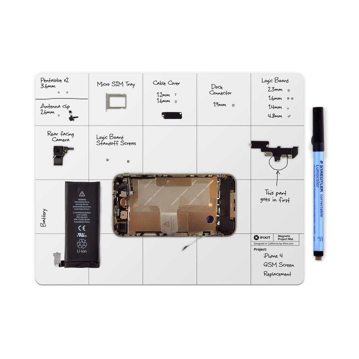 iFixit Pro Magnetic Project Mat iFixIt