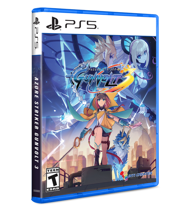 Azure Striker Gunvolt 3 (Limited Run) (Import) – PlayStation 5 – spilomslag