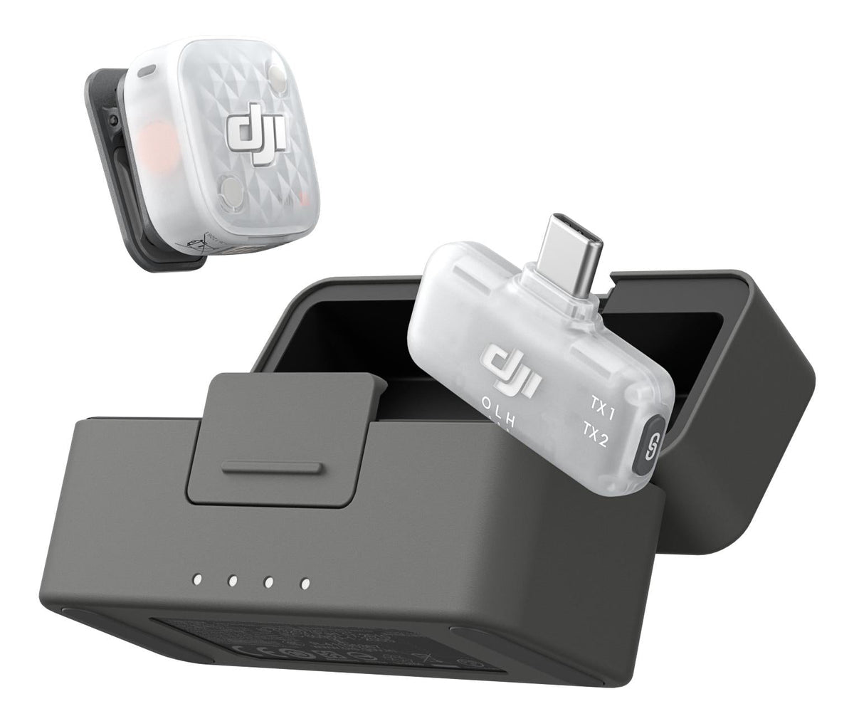 DJI - Mic Mini 2S (1 TX + 1 Mobile RX + Charging Case) DJI