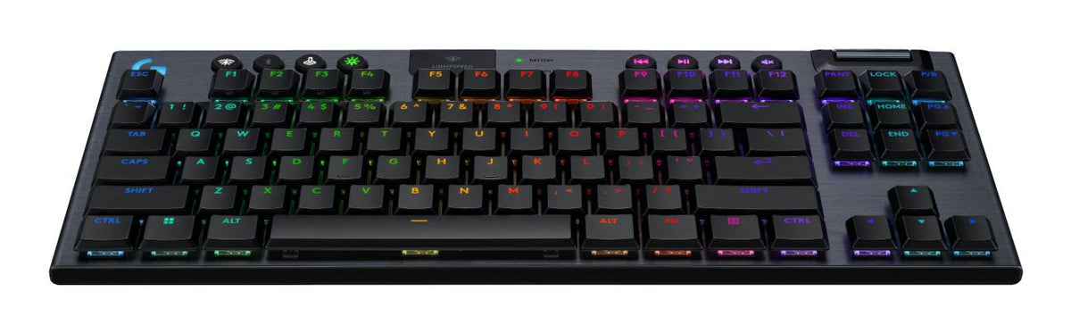 Logitech - G915 X LIGHTSPEED TKL Wireless Gaming KB Clicky Black Nordic Logitech