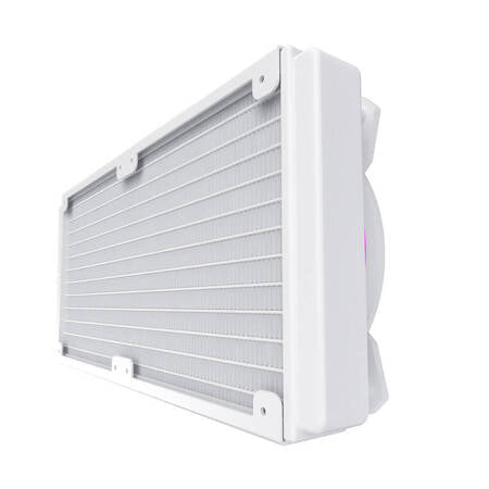 PC vand køling AiO Darkflash TR240 RGB 2x 120x120 (hvid) Darkflash