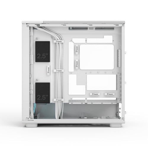 Midi Epoch XL White TG RGB Clear tint Fractal design