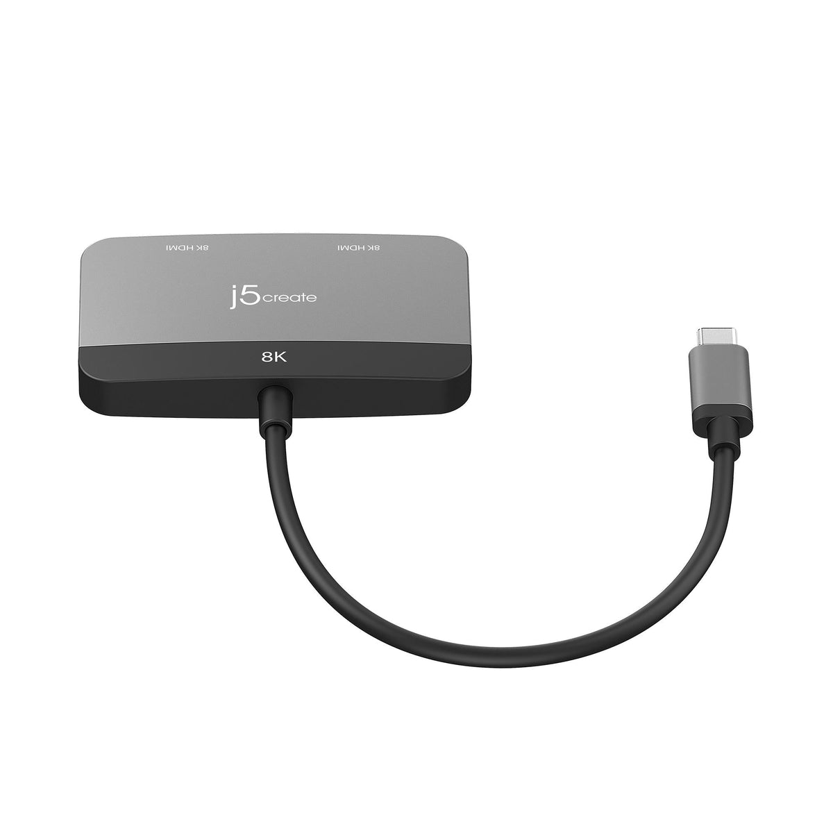 J5 8K USB-C TO DUAL HDMI DISPLAY ADAPTER J5