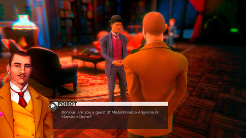 Hercule Poirot: The First Cases – PlayStation 4 – spilscene med figurer