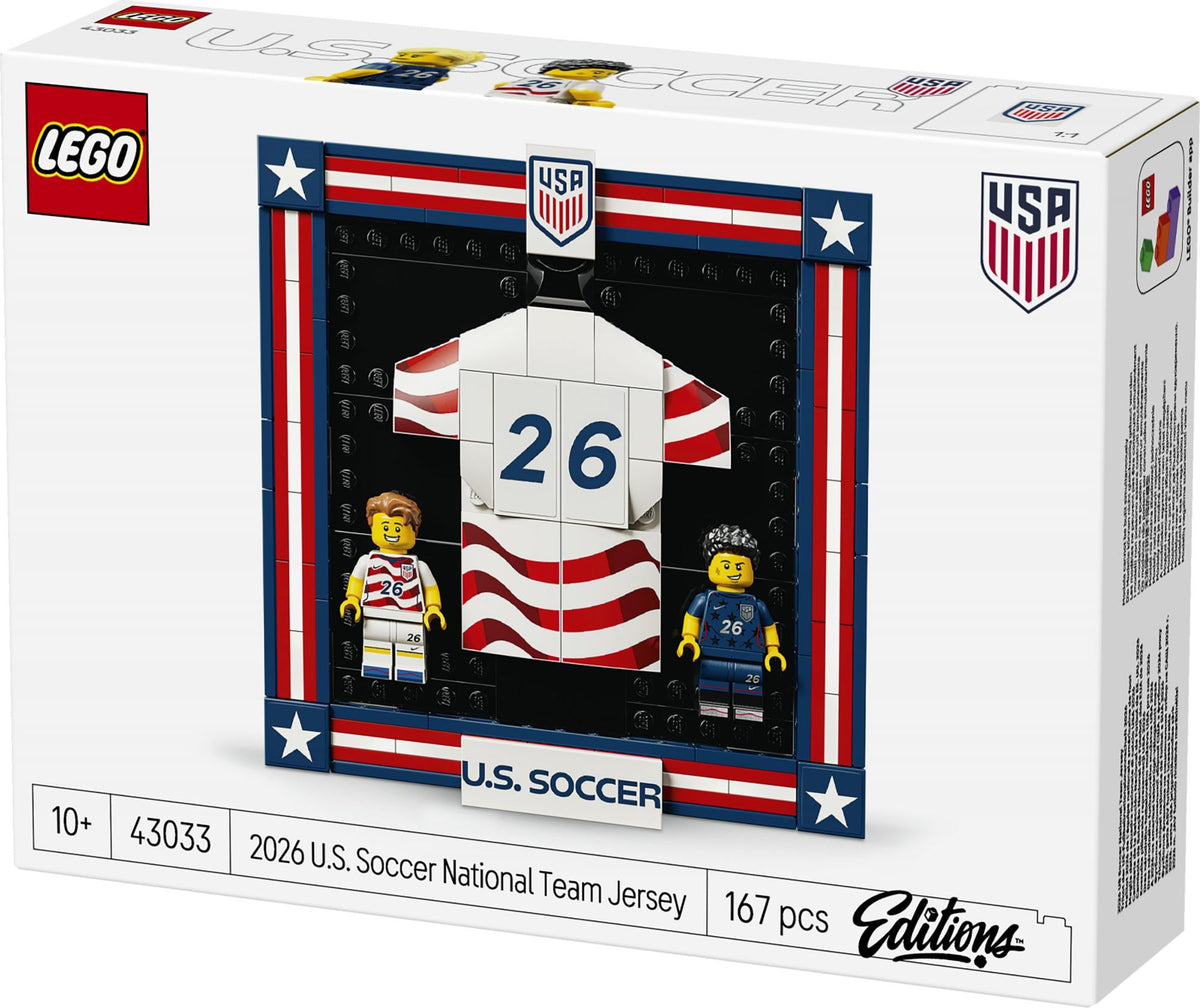 LEGO - Editions Football - 2026 U.S. Soccer National Team Jersey (43033) LEGO