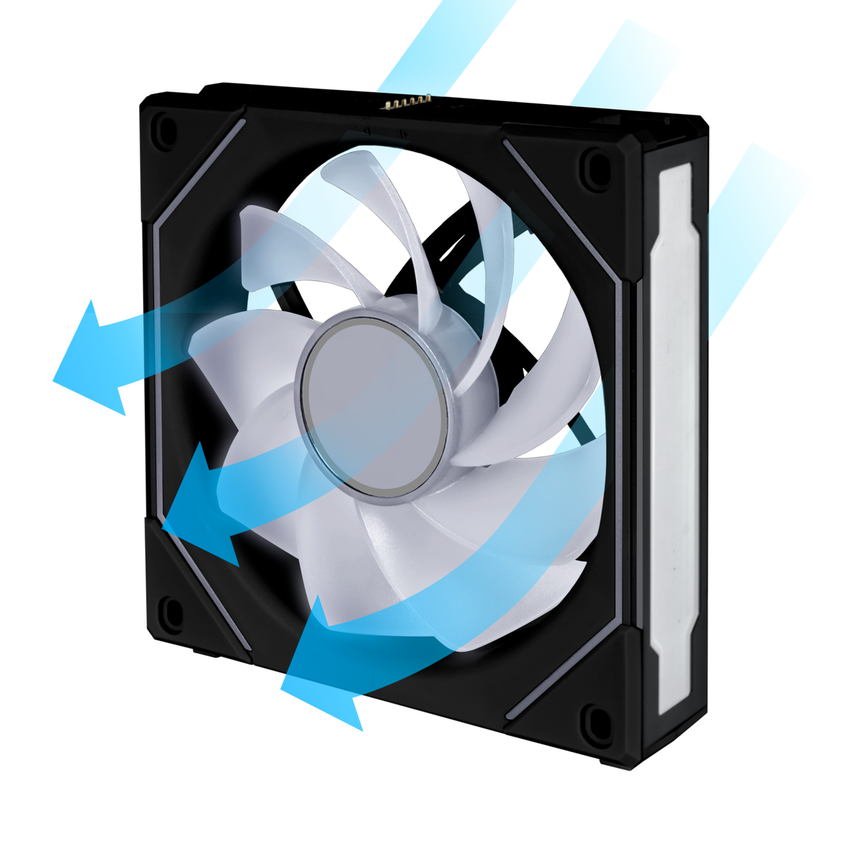 Lian Li UNI FAN SL INF Fläkt Svart - 120mm Infinity RGB, PWM