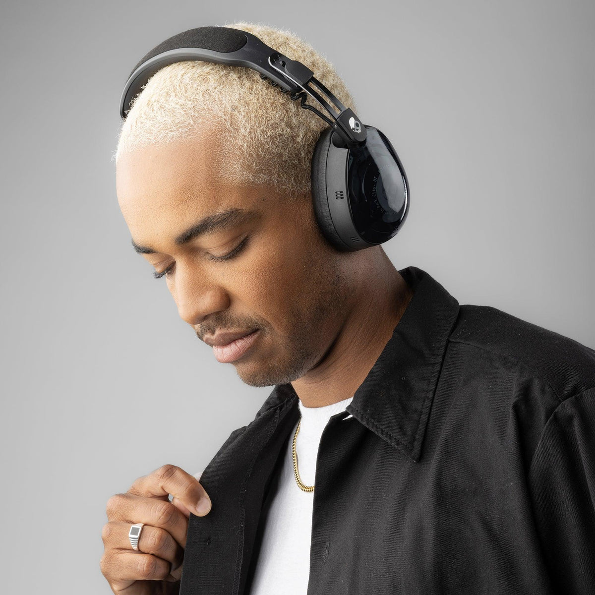 Skullcandy - Aviator 900 Over-Ear ANC Headphones - Black Skullcandy