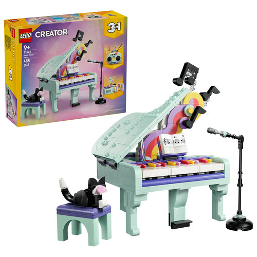 LEGO Creator Musikpynt: Klaver med Kat Lego